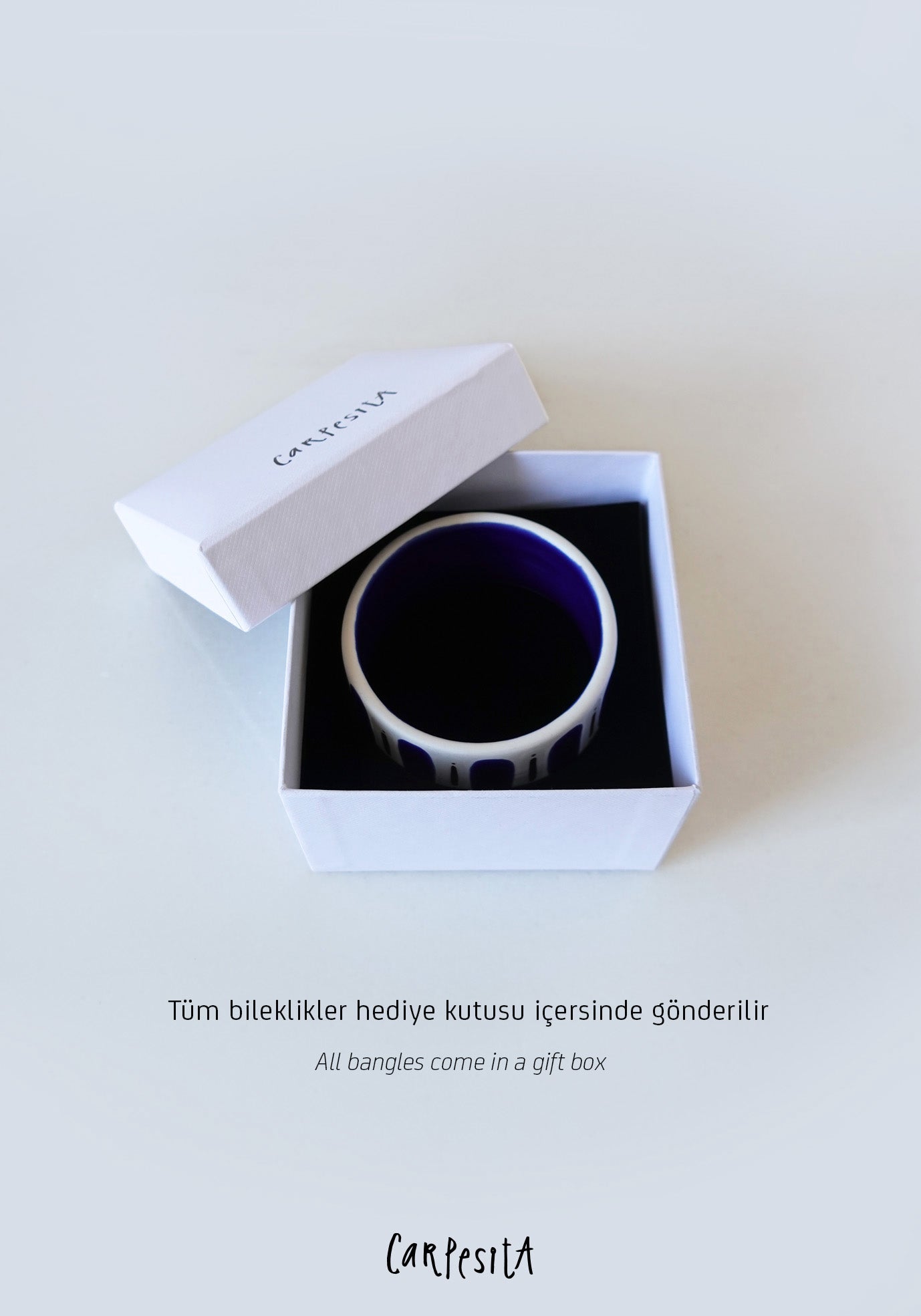 Navy Striped Bracelet