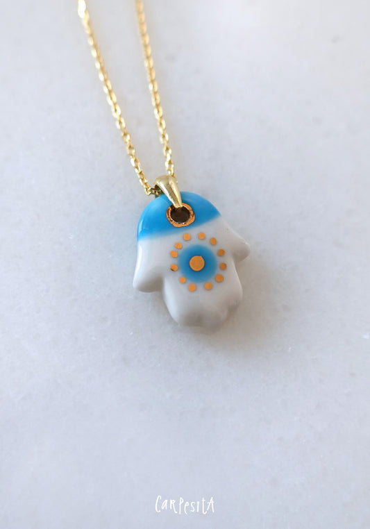 Hamsa Nazalık Kolye
