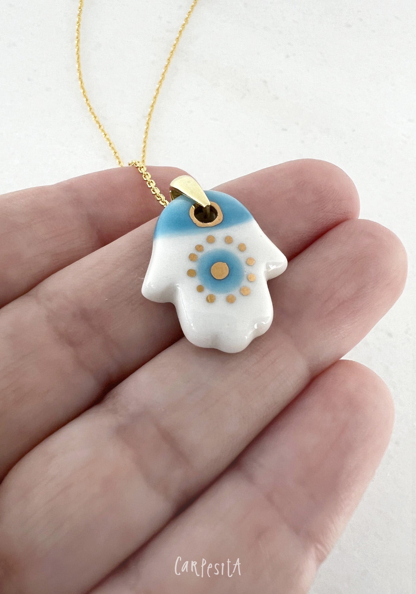 Hamsa Nazalık Kolye