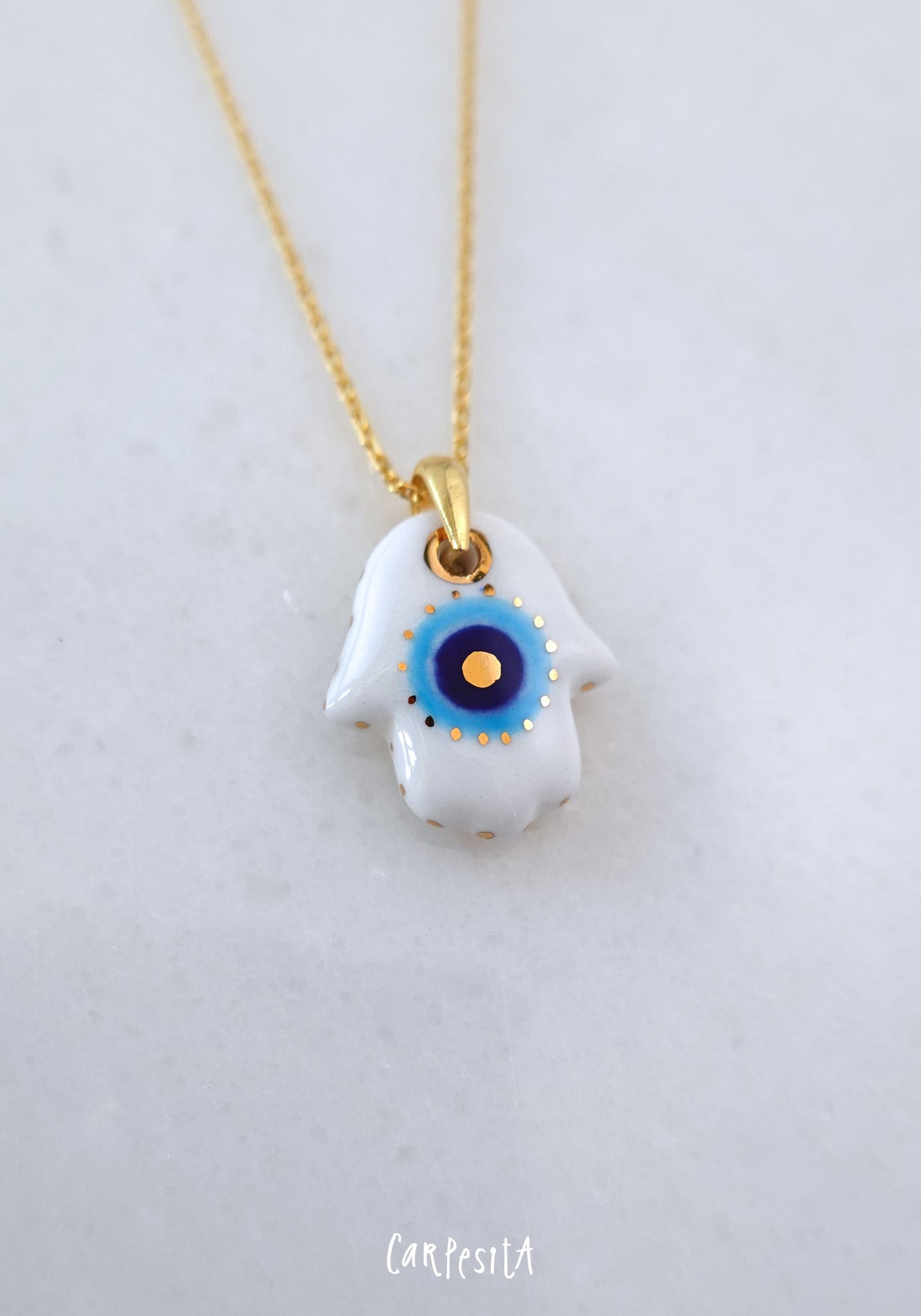 Hamsa Nazarlık Kolye