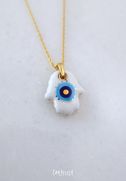 Hamsa Nazarlık Kolye