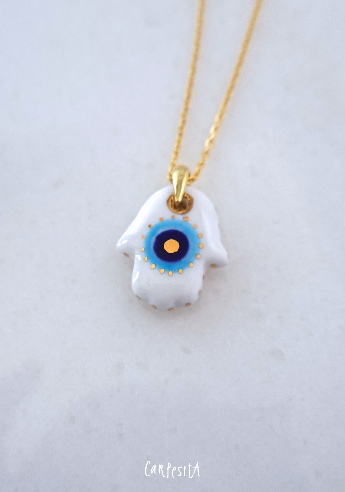 Hamsa Nazarlık Kolye