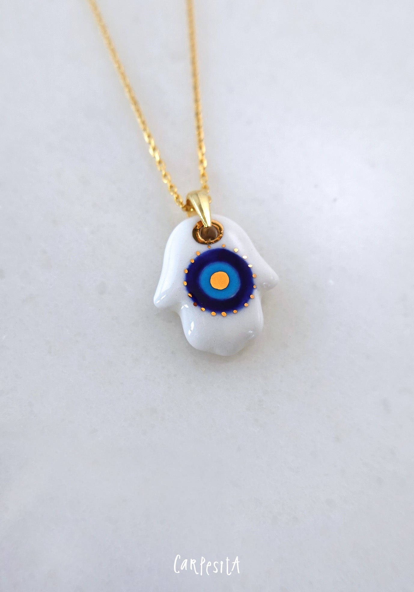 Hamsa Nazarlık Kolye