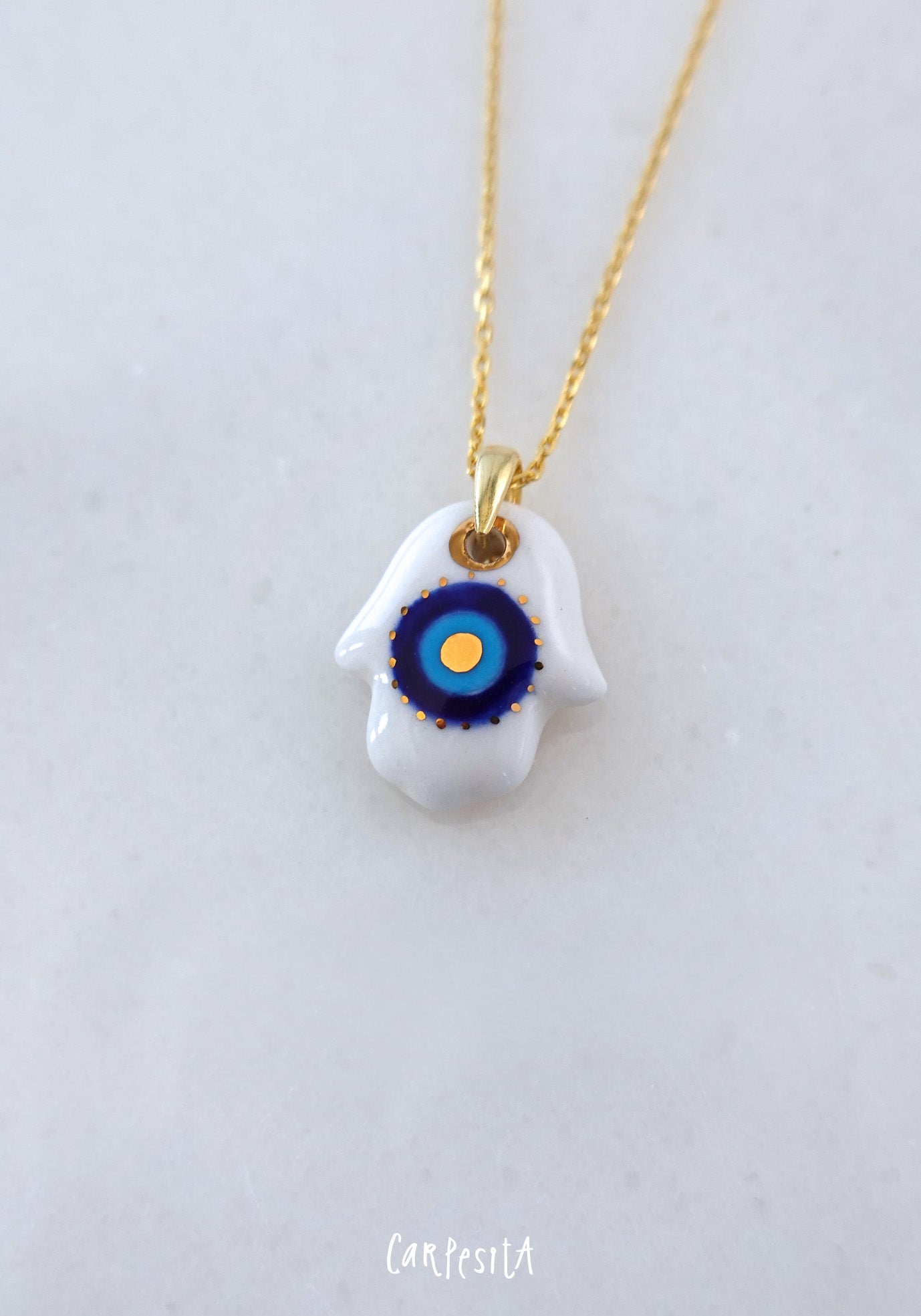 Hamsa Nazarlık Kolye