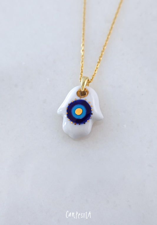 Hamsa Nazarlık Kolye