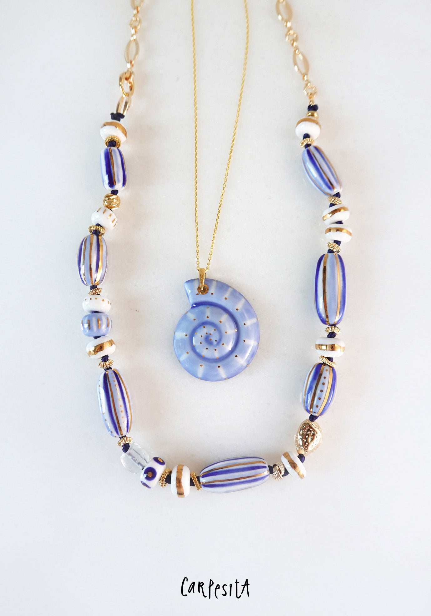 Small Ammonite Necklace 18