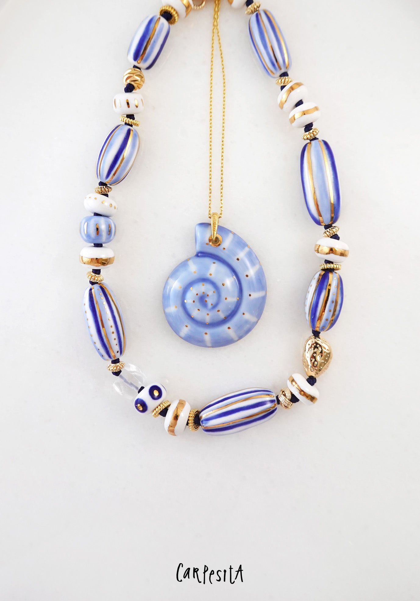 Small Ammonite Necklace 18