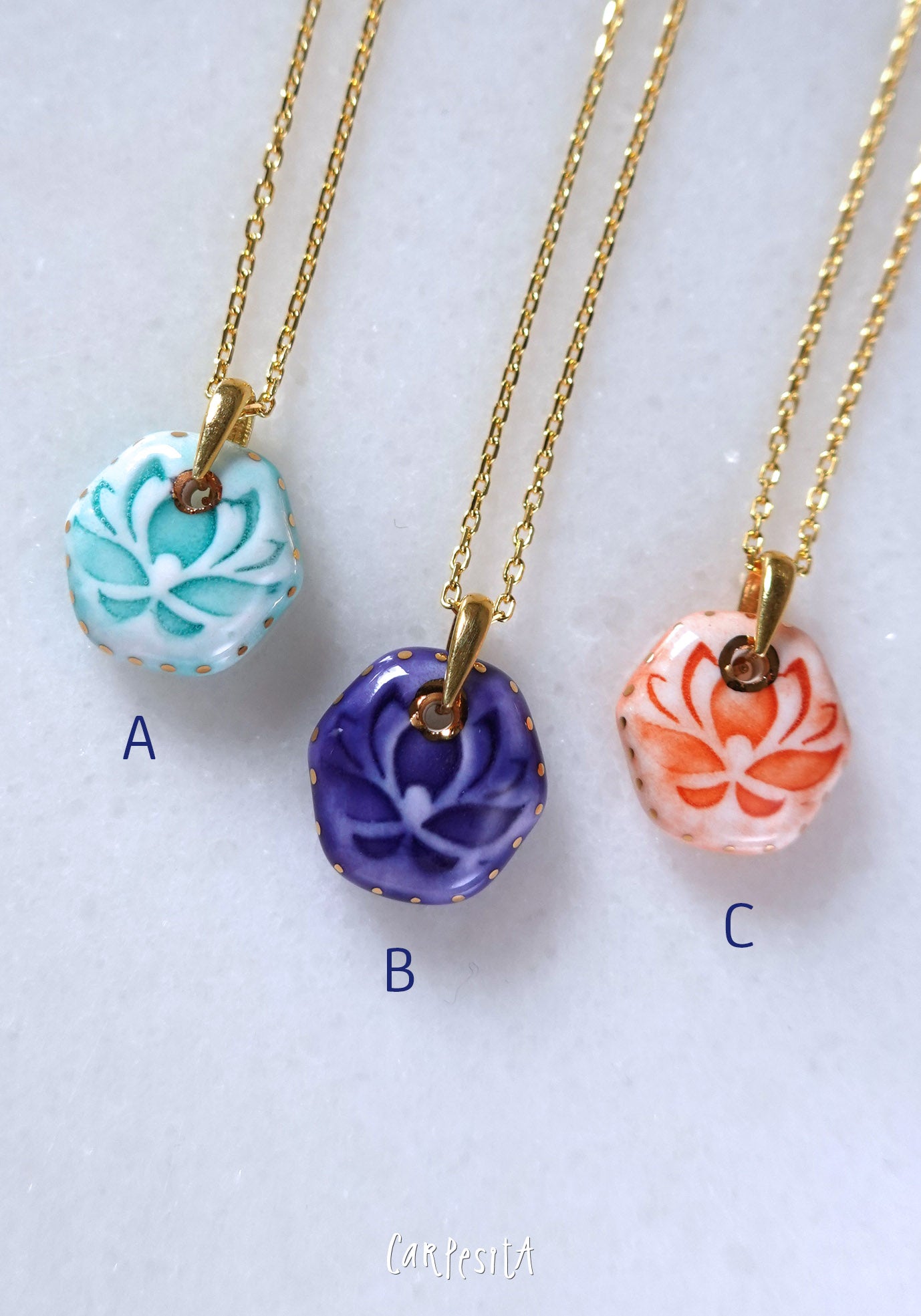 Mini Lotus Kolyeler
