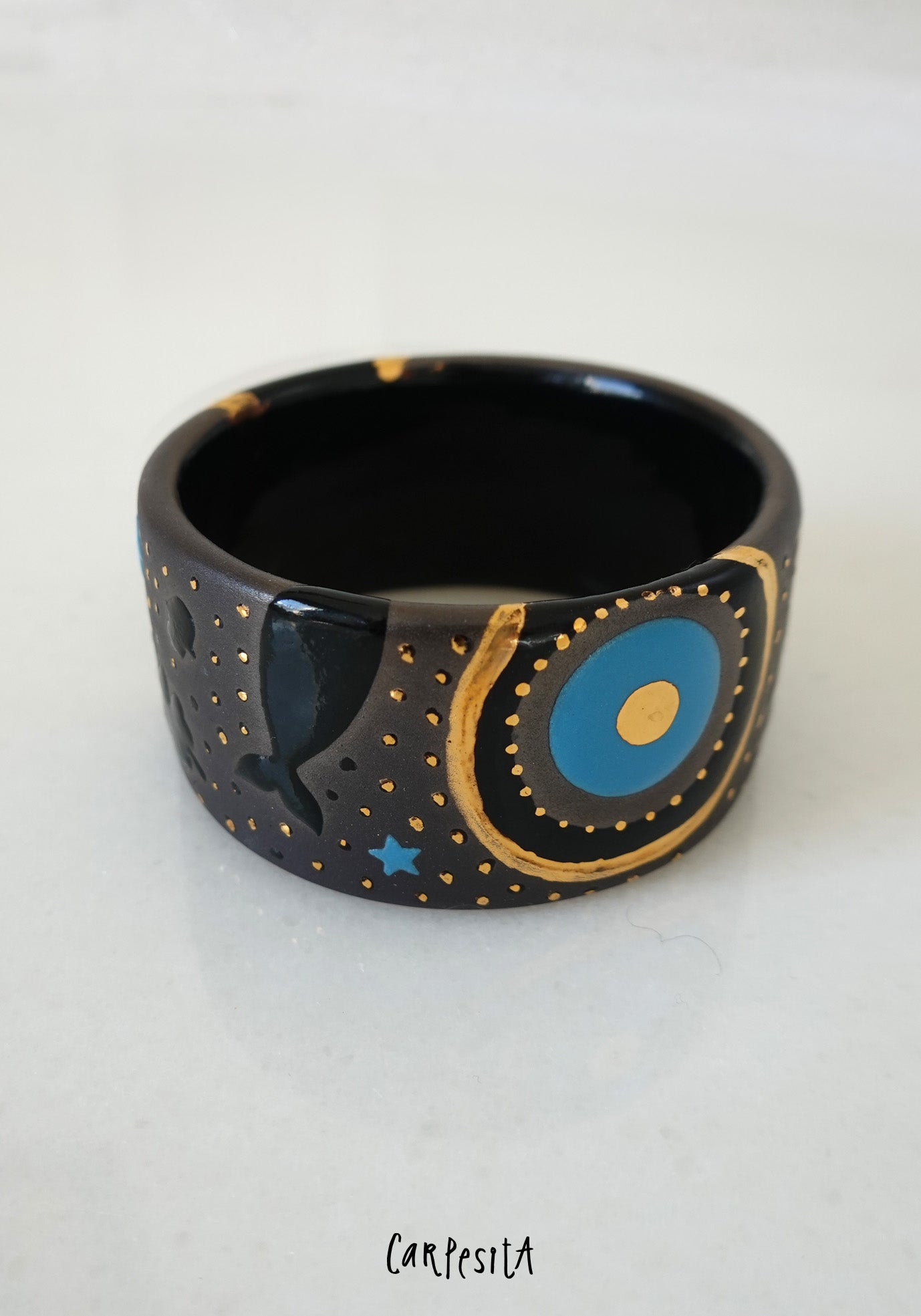 Özel Tasarım Siyah Bileklik 2-Küçük Boy