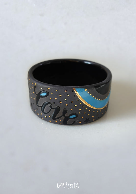 Özel Tasarım Siyah Bileklik 3