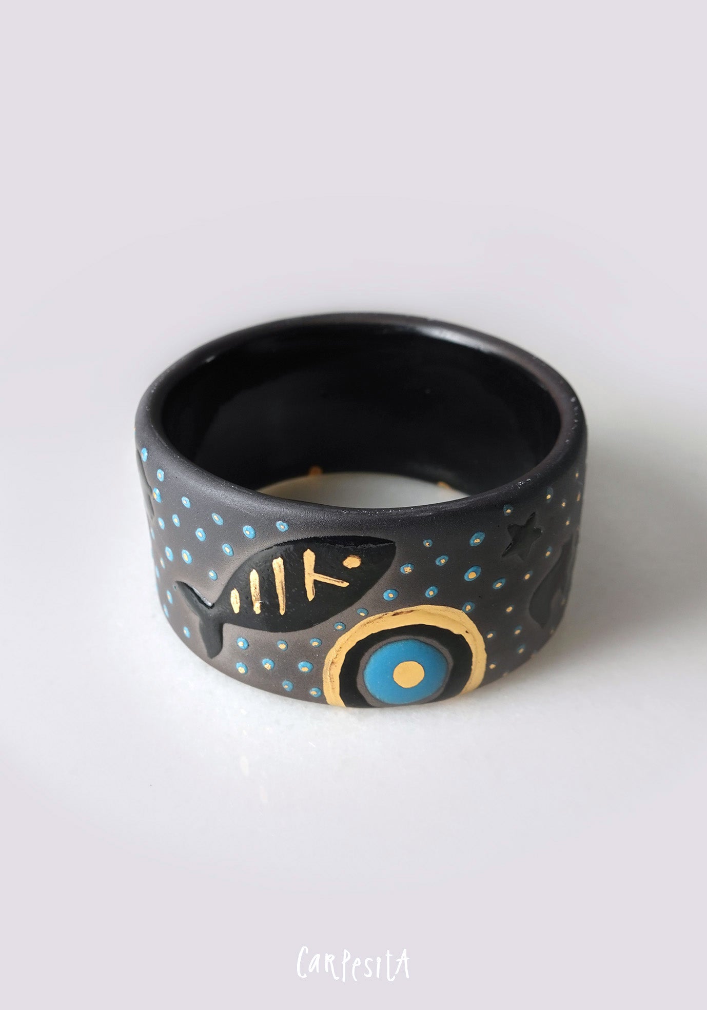 Özel Tasarım Siyah Bileklik 5- Küçük Boy