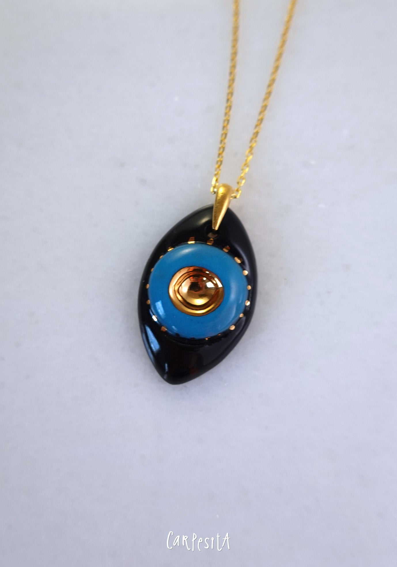 Siyah Göz Nazarlık Kolye