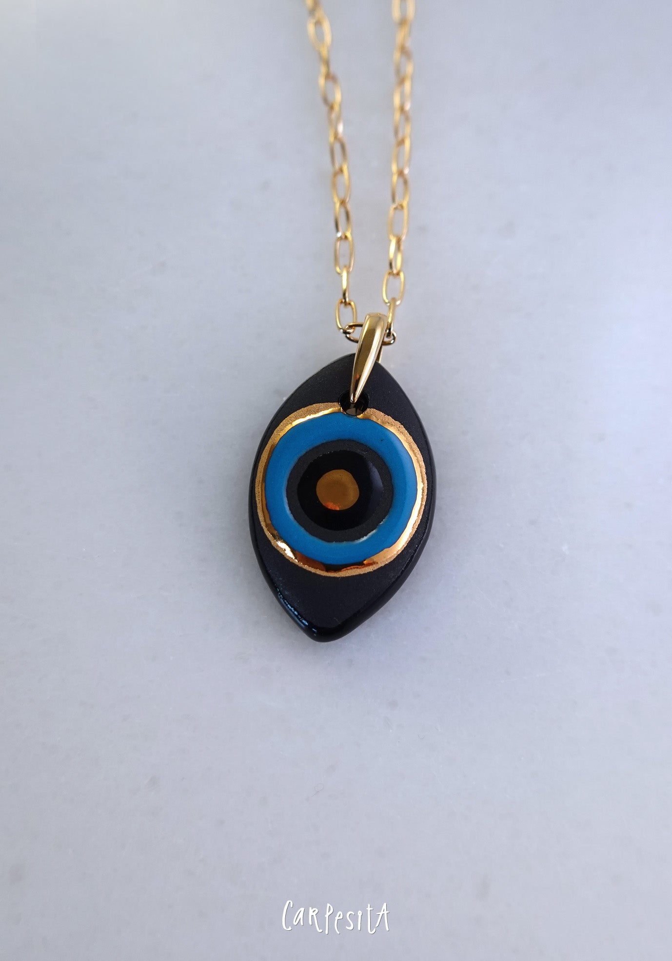 Siyah Göz Nazarlık Kolye