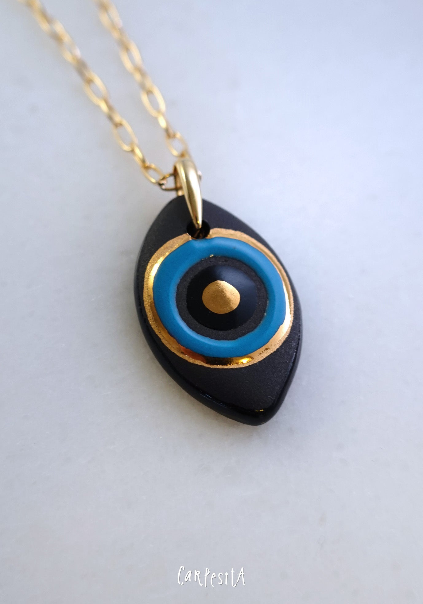 Siyah Göz Nazarlık Kolye